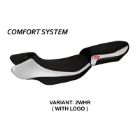 HOUSSE DE SELLE COMPATIBLE BMW R 1200 RS (15-19) MODÈLE AURELIA COLOR RS - Type : STANDARD, Couleur : BLANC ROUGE, Logo : SANS LOGO