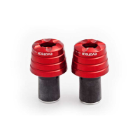 EMBOUTS DE GUIDON UNIVERSEL EVOTECH - Couleur : Noir mat