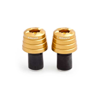 EMBOUTS DE GUIDON UNIVERSEL EVOTECH - Couleur : Noir mat