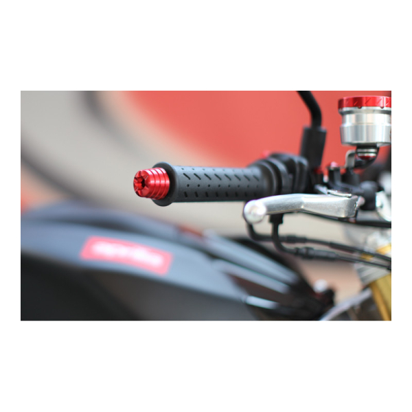 APRILIA / BENELLI EMBOUTS DE GUIDON EVOTECH - Couleur : NOIR MAT