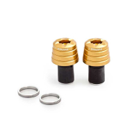 HONDA CB 125 R EMBOUTS DE GUIDON EVOTECH - Couleur : NOIR MAT