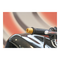 KAWASAKI EMBOUTS DE GUIDON EVOTECH - Couleur : Bleu