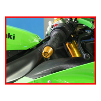 KAWASAKI EMBOUTS DE GUIDON EVOTECH - Couleur : Bleu
