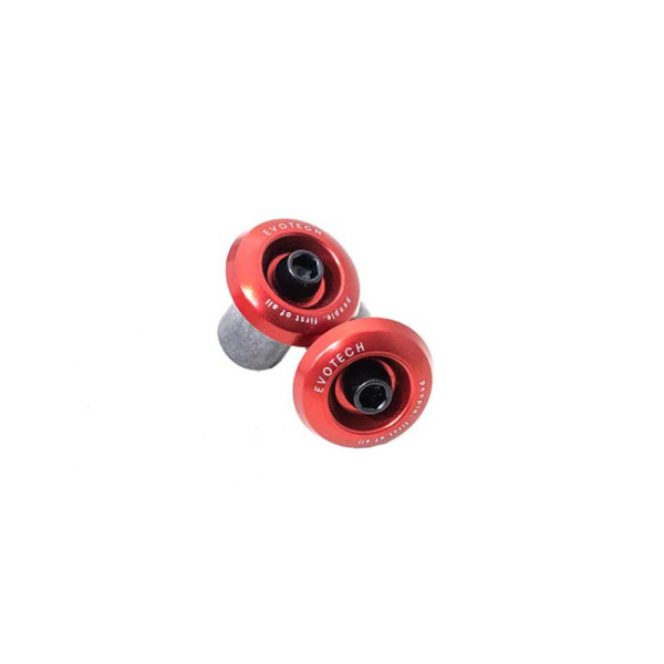 EMBOUTS DE GUIDON UNIVERSEL EVOTECH DIAMETRE 16 - Couleur : Noir mat