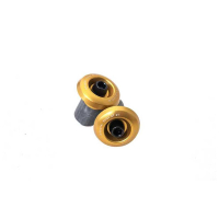 EMBOUTS DE GUIDON UNIVERSEL EVOTECH DIAMETRE 16 - Couleur : Noir mat