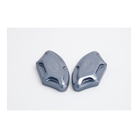 YAMAHA R6 OBTURATEURS DE RETROVISEURS EVOTECH - Couleur : Silver