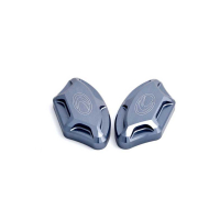 YAMAHA R6 OBTURATEURS DE RETROVISEURS EVOTECH - Couleur : Silver