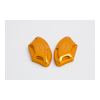 YAMAHA R6 OBTURATEURS DE RETROVISEURS EVOTECH - Couleur : Titanium