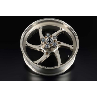 ROUE ARRIERE 17 X 6 ALUMINIUM FORGE GASS RSA OZ YAMAHA R 1 - Couleur : NOIR MAT