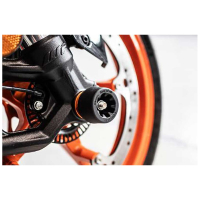 KTM 390 DUKE 2024+ ROULETTES DE PROTECTION ROUE AVANT EVOTECH - Couleur : OR
