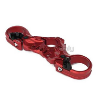 DUCATI PANIGALE 1199/1299 TE FOURCHE SUPERIEUR NOUVEAU DESIGN EVOTECH -fourche o - Couleur 1 : NOIR