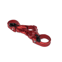 DUCATI PANIGALE 1199/1299 TE FOURCHE SUPERIEUR NOUVEAU DESIGN EVOTECH -fourche o - Couleur 1 : NOIR