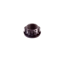 ECROU D AXE DE BRAS OSCILLANT / ROUE AVANT / ROUE ARRIERE EVOTECH - Couleur : Noir mat