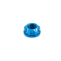 ECROU D AXE DE BRAS OSCILLANT / ROUE AVANT / ROUE ARRIERE EVOTECH - Couleur : Noir mat