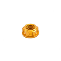 ECROU D AXE DE BRAS OSCILLANT / ROUE AVANT / ROUE ARRIERE EVOTECH - Couleur : Noir mat