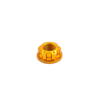 ECROU D AXE DE BRAS OSCILLANT - ROUE ARRIERE - COLONNE EVOTECH - Couleur : Noir Mat