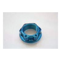 ECROU EVOTECH D AXE DE BRAS OSCILLANT - ROUE ARRIERE SUZUKI - Couleur : Noir Mat