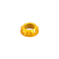 ECROU EVOTECH D AXE DE BRAS OSCILLANT - ROUE ARRIERE SUZUKI - Couleur : Noir Mat