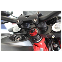 HONDA AFRICA TWIN ADVENTURE SPORT ECROU D AXE ROUE ARRIERE EVOTECH - Couleur : NOIR MAT