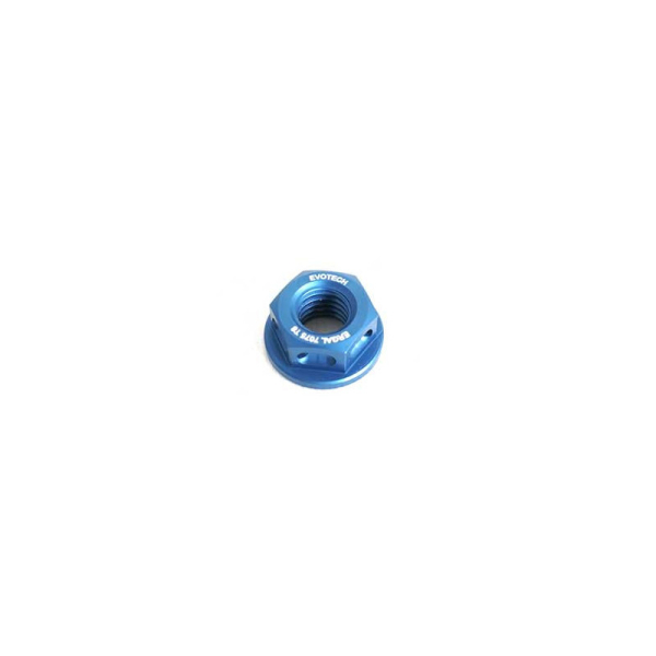 ECROU DE COURONNE M8X1,25 EVOTECH - Couleur : ROUGE