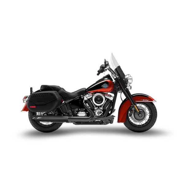 SILENCIEUX ZARD SOFTAIL M8 2025 - Version : racing, Matière : inox, Embout : embout aluminium, Options : chrome