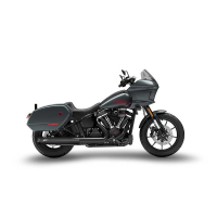 SILENCIEUX ZARD SOFTAIL M8 2025 - Version : racing, Matière : inox, Embout : embout aluminium, Options : chrome