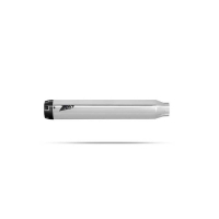 SILENCIEUX ZARD SOFTAIL M8 2025 - Version : racing, Matière : inox, Embout : embout aluminium, Options : chrome