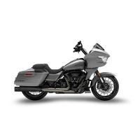 DOUBLE SILENCIEUX ZARD Harley-Davidson Grand American Touring & CVO - Matière : inox, Embout : embout aluminium, Options : chrome noir, Version : homologué