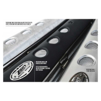 LIGNE COMPLETE ZARD CONIQUE HAUTE TRIUMPH SCRAMBLER 900 - CARBURATOR/INJECTION - Matière : inox, Embout : embout inox, Options : pare chaleur noir, Version : INJECTION 2008/2016