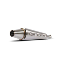LIGNE COMPLETE ZARD CONIQUE HAUTE TRIUMPH SCRAMBLER 900 - CARBURATOR/INJECTION - Options : sans option, Matière : inox, Embout : embout inox, Version : INJECTION 2008/2016