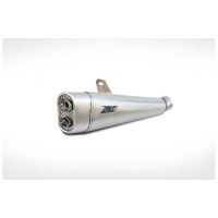 LIGNE COMPLETE ZARD SHORT BASSE TRIUMPH T100, THRUXTON 900 - CARBURATOR/INJ - Options : noir, Matière : inox, Embout : embout inox, Version : INJECTION 2008/2016