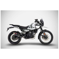SILENCIEUX ZARD ROYAL ENFIELD HIMALAYAN 450 - Options : sans option, Embout : embout inox, Matière : aluminium, Version : homologué