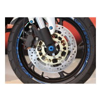 HONDA / YAMAHA ECROU DE ROUE AVANT EVOTECH - Couleur : VERT