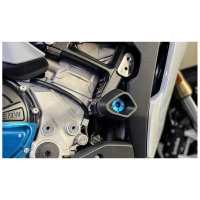 ROULETTES DE PROTECTION MOTEUR EVOTECH BMW S1000 XR / M1000 XR - Couleur : SILVER