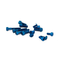 KIT VISSERIE CARENAGE EVOTECH KAWASAKI Z500/ SE '24- - Couleur : ROUGE