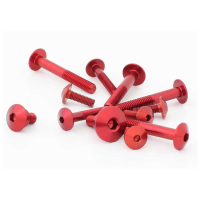 KIT VISSERIE CARENAGE EVOTECH KAWASAKI NINJA 400 - Couleur : SILVER 