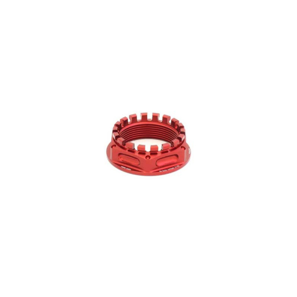 ECROU EVOTECH TRIUMPH SPEED TRIPLE R/ S/ RS M38X1.5 - Couleur : ROUGE
