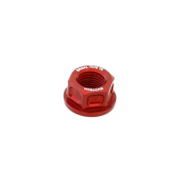 ECROU DE COURONNE EVOTECH M12X1,50 - Couleur : BLEU