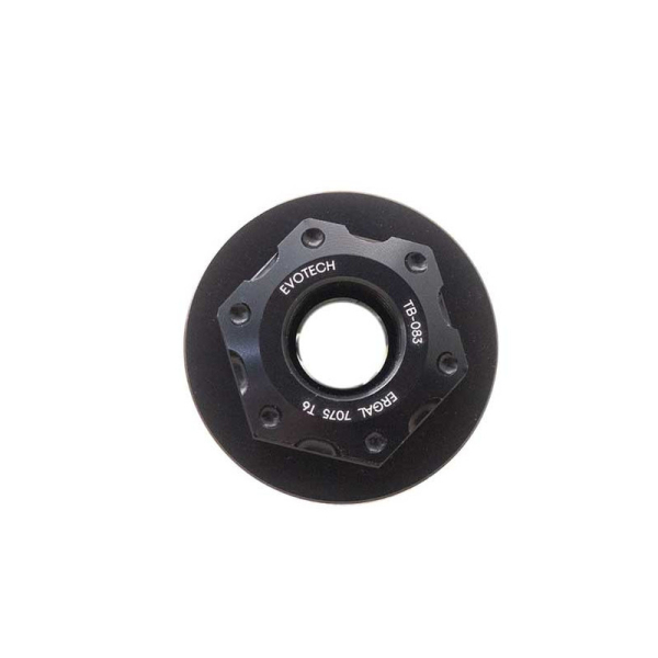 ECROU ROUE AVANT EVOTECH M25X1.5 - Couleur : NOIR