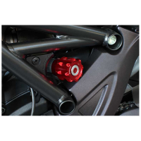 MOLETTE RÉGLAGE PRÉCHARGE HYDRAULIQUE EVOTECH DUCATI - Couleur : OR