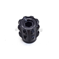 MOLETTE RÉGLAGE PRÉCHARGE HYDRAULIQUE EVOTECH DUCATI - Couleur : SILVER