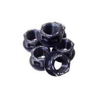 KIT 6 ECROUS DE COURONNE M12X1,50 - Couleur : Bleu