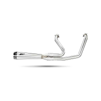 LIGNE COMPLETE ZARD HARLEY DAVIDSON LOW RIDER - STREET BOB 2025 - Version : racing, Options : sans option, Matière : inox, Embout : embout aluminium