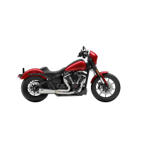 LIGNE COMPLETE ZARD HARLEY DAVIDSON LOW RIDER - STREET BOB 2025 - Version : racing, Options : sans option, Matière : inox, Embout : embout aluminium