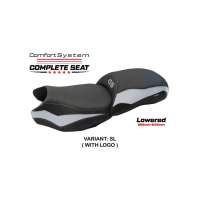 SELLE COMPLETE BMW R 1250 GS PAPHOS - Couleur : BLEU, Logo : AVEC LOGO, Type : CONFORT RABAISSE