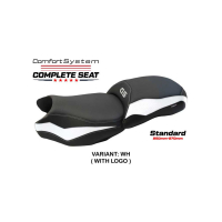 SELLE COMPLETE BMW R 1250 GS PAPHOS - Type : CONFORT, Logo : AVEC LOGO, Couleur : ARGENT