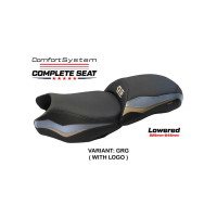 SELLE COMPLETE BMW R 1250 GS PAPHOS - Couleur : BLANC, Type : CONFORT, Logo : AVEC LOGO
