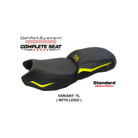 SELLE COMPLETE BMW R 1250 GS PAPHOS - Couleur : JAUNE, Type : CONFORT, Logo : AVEC LOGO