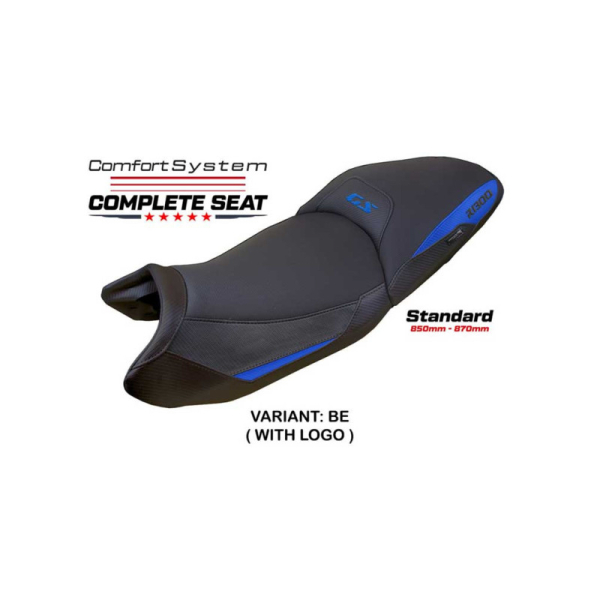 SELLE COMPLETE BMW R 1300 GS 2023+ DORFEN - Type : CONFORT, Logo : AVEC LOGO, Couleur : ARGENT