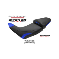 SELLE COMPLETE HONDA AFRICA TWIN 2020+ ASMARA - Couleur : BLANC, Logo : AVEC LOGO, Type : CONFORT RABAISSE 